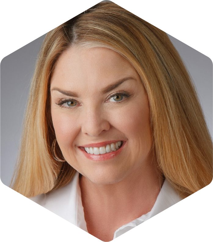 woman smiling