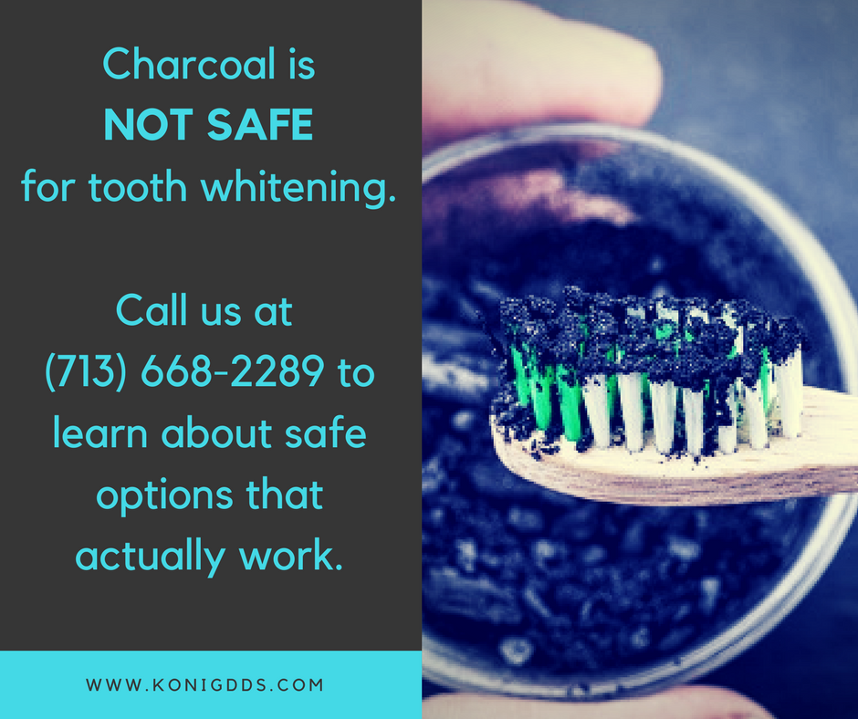 Charcoal Tooth Whitening Safety Concerns