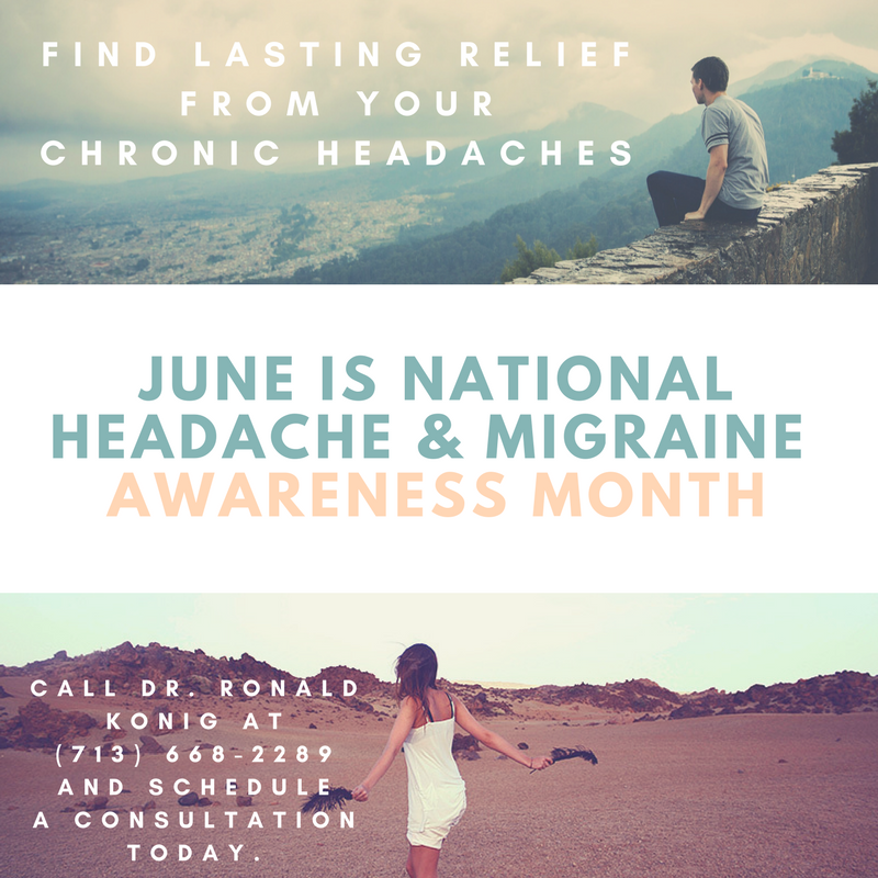 If you suffer from chronic headaches or migraines, call Houston neuromuscular dentist Dr. Ronald Konig at 713-668-2289 and schedule a treatment consultation today