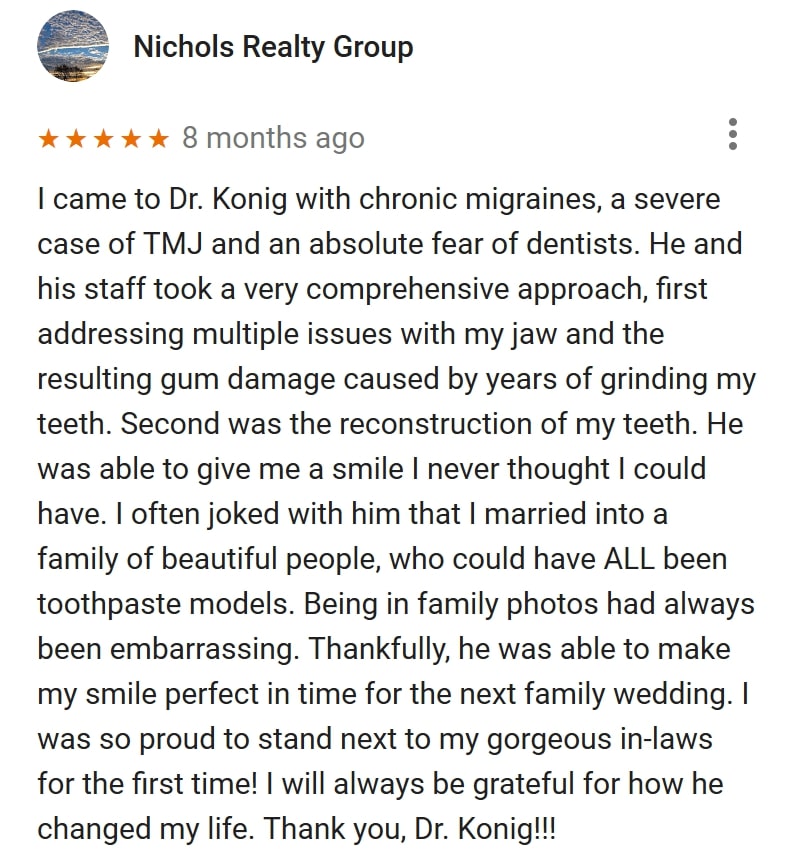 cosmetic dentist review for dr konig 0